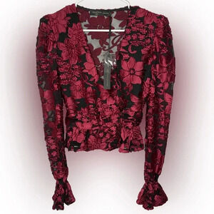 Revolve house of Harlow 1960 blouse nwt​